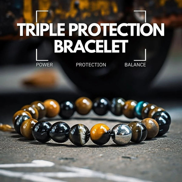 Triple Protection Bracelet - Power, Protection, Balance