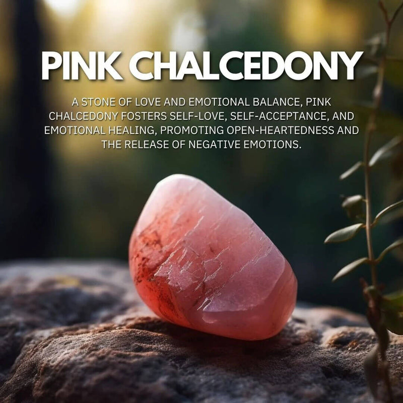 Pink Chalcedony Bracelet - Love, Compassion, Empathy