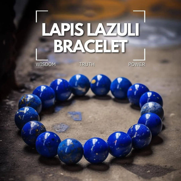 Lapis Lazuli Bracelet - Wisdom, Truth, Power