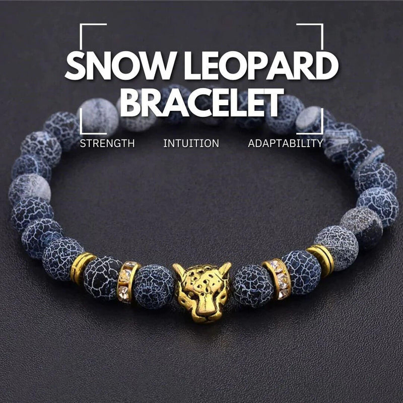 Snow Leopard Bracelet - Strength, Intuition, Adaptability