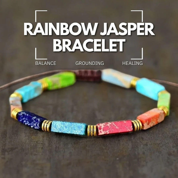 Rainbow Jasper Bracelet - Balance, Grounding, Healing