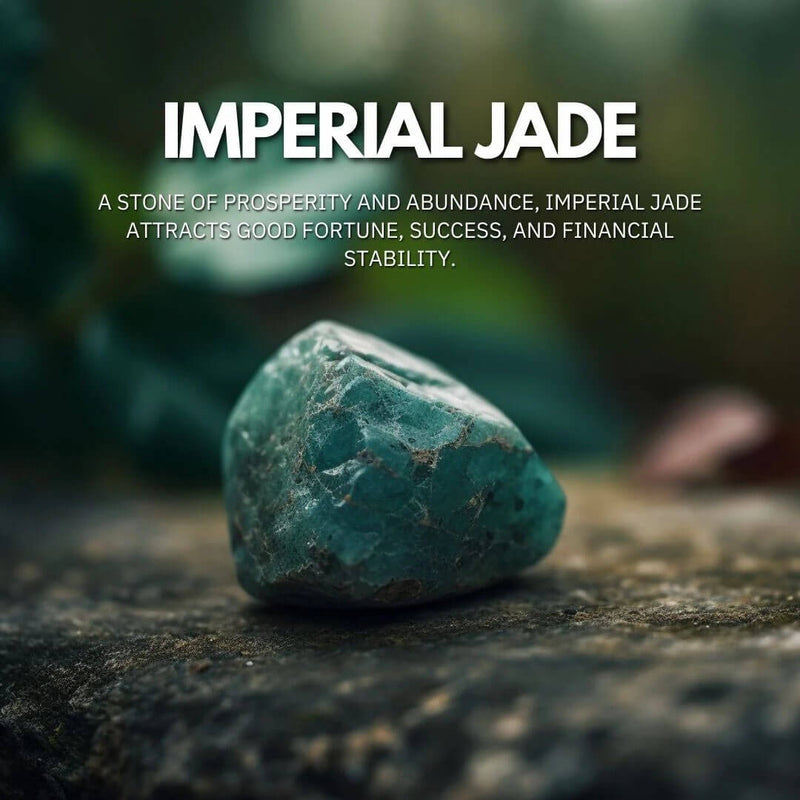 Feng Shui Imperial Jade Wealth Bracelet - Prosperity, Protection, Fortune